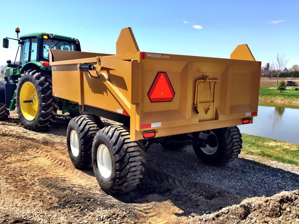 12 Ton Construction Dump Trailer