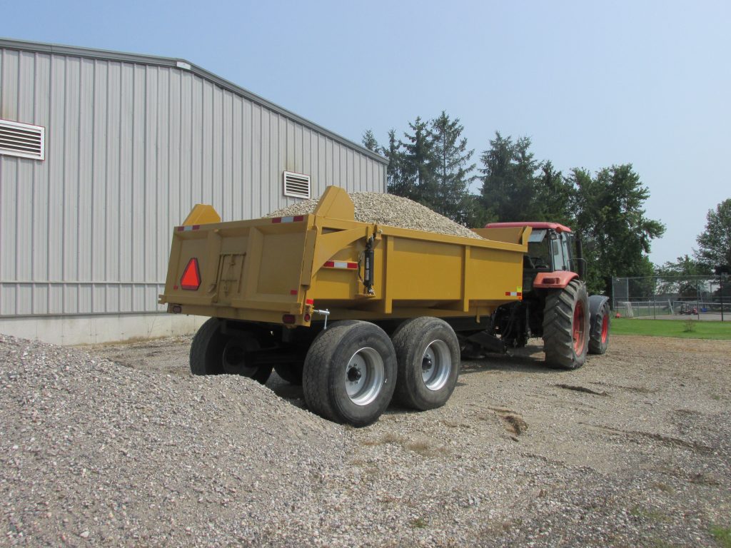 16 Ton Construction Dump Trailer from Berkelmans Welding