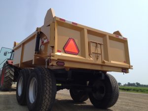 16 Ton Construction Dump Trailer from Berkelmans Welding