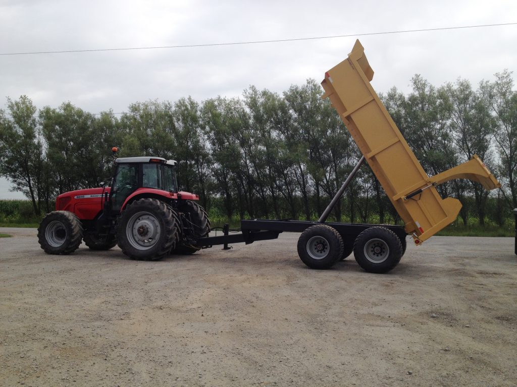 16 Ton Construction Dump Trailer from Berkelmans Welding