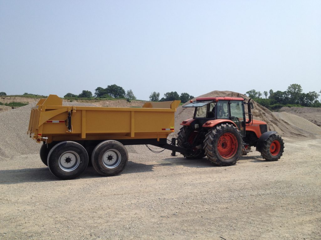 16 Ton Construction Dump Trailer from Berkelmans Welding