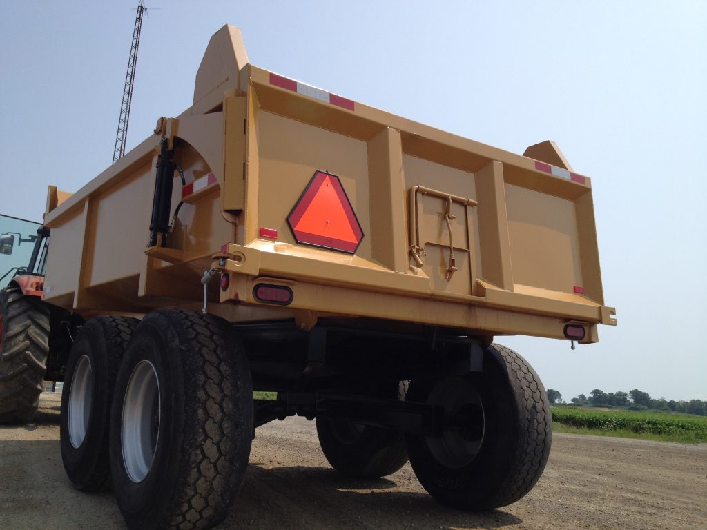 16 Ton Construction Dump Trailer from Berkelmans Welding