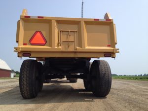 16 Ton Construction Dump Trailer from Berkelmans Welding