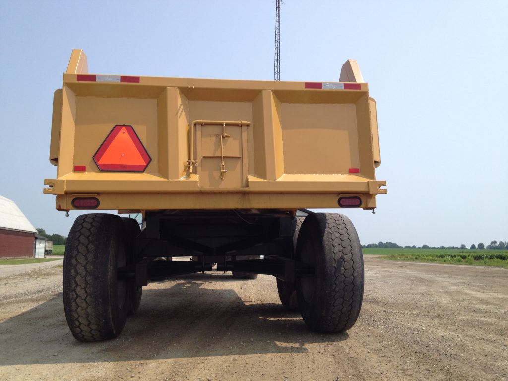 16 Ton Construction Dump Trailer from Berkelmans Welding