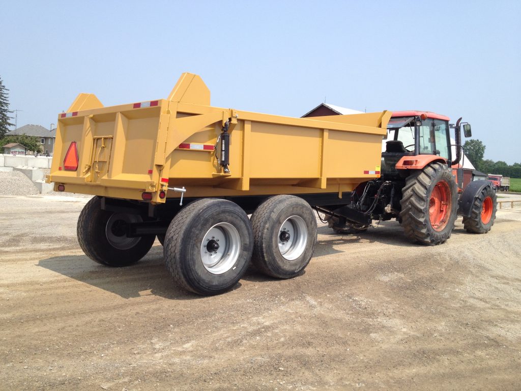 16 Ton Construction Dump Trailer from Berkelmans Welding