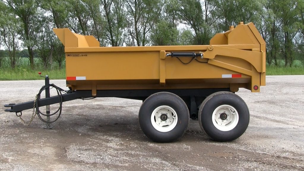 8 Ton construction Dump Trailer