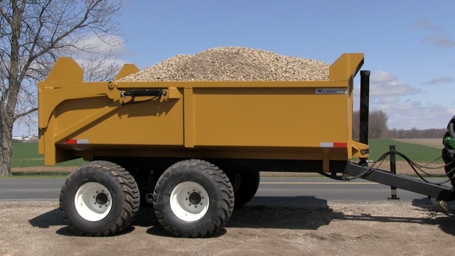 12 Ton Construction Dump Trailer