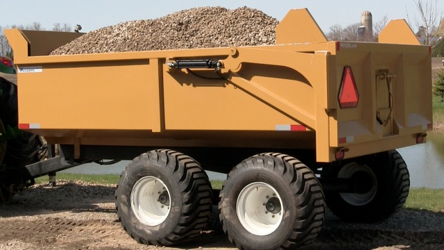 12 Ton Construction Dump Trailer