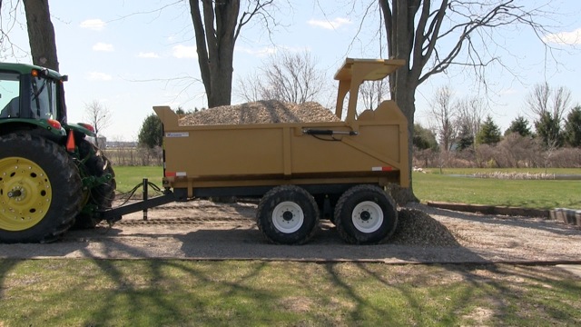 12 Ton Construction Dump Trailer