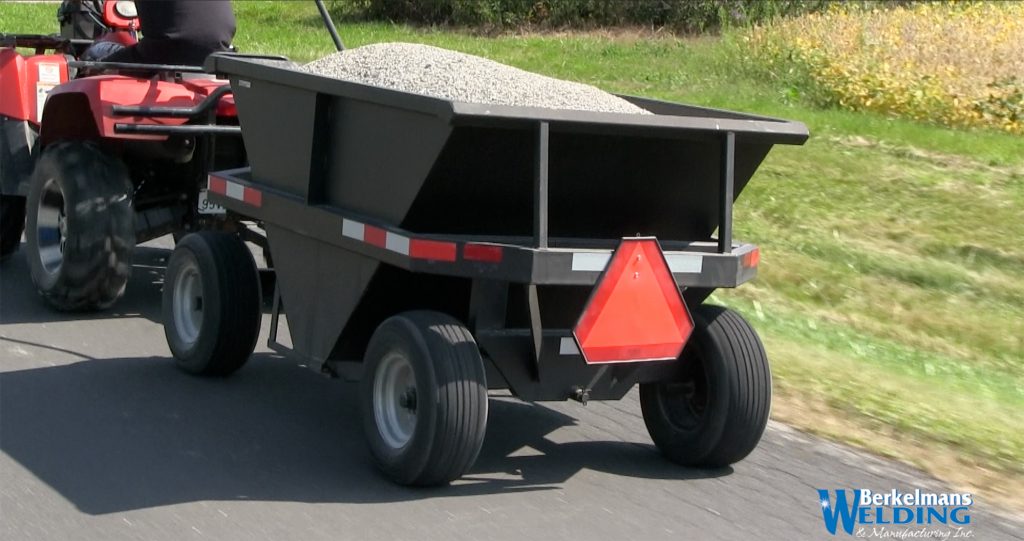 1.5 ton pathfinder hopper trailer Berkelmans Welding inc