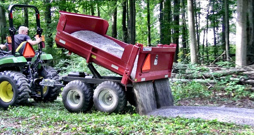 Tandem 2 ton Big Lil Dumper Trailer - Berkelmans Welding 2